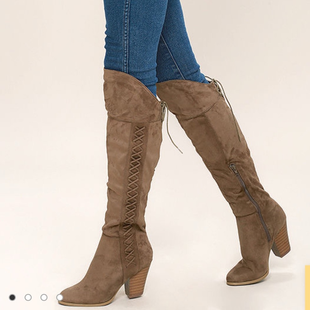 Over the knee boots